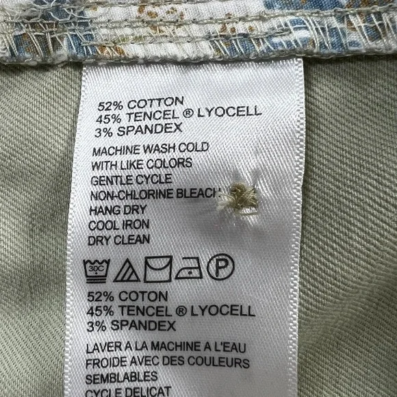 Tommy Bahama Chino Shorts Mens 42 Khaki Tan Tencel Cotton Stretch Casual Summer - Picture 8 of 13